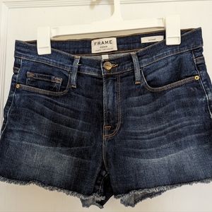 Frame Le Cutoff Shorts